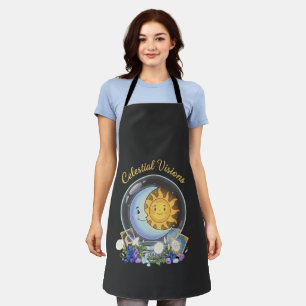 Delantal Visiones Celestiales   Sol y Luna Adorable Tarot d