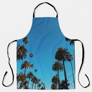 Delantal Vista de los árboles desde el ojo de gusano