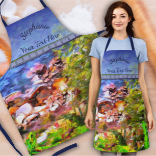 Delantal Vista de ruta panorámica de Yelapa 0819