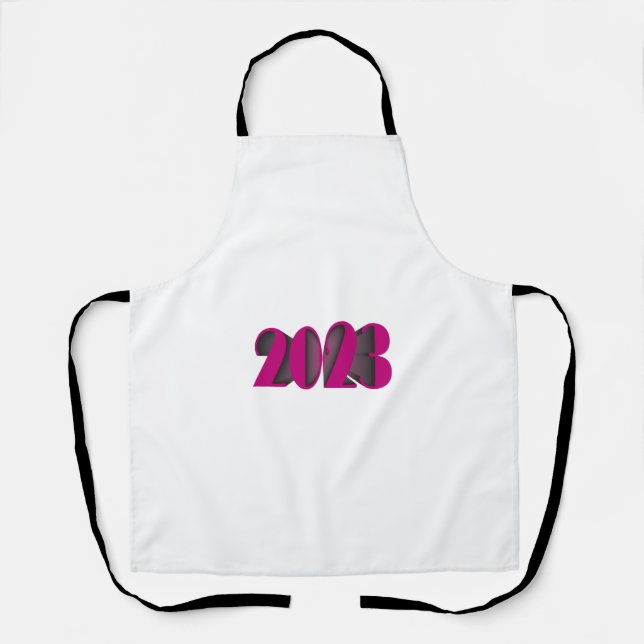 DELANTAL VIVA MAGENTA 2023 (Anverso)