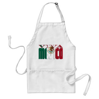 Delantal VIVA MEJICO Bandera Mexicana