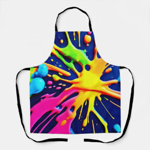 Delantal Vivid Neon Splash