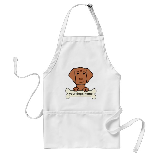 Delantal Vizsla personalizado (Frente)