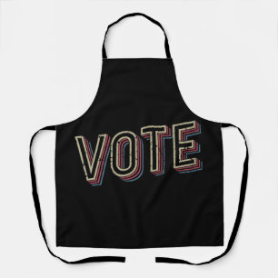 Delantal Vota por Presidente Pro Elección Elección Feminist