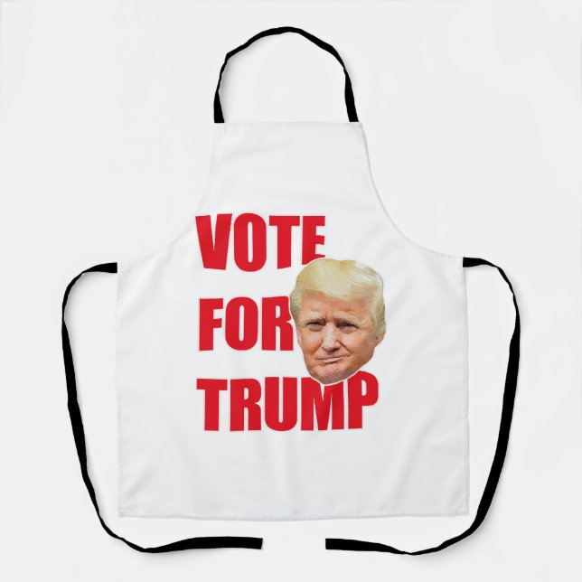 Delantal Vota por Trump  (Anverso)