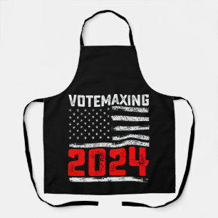 Delantal VoteMaxing 2024 Elección Presidencial Trump