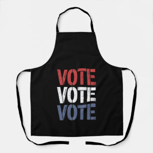 Delantal Voto Elección Política Votación Inscripción de Vot