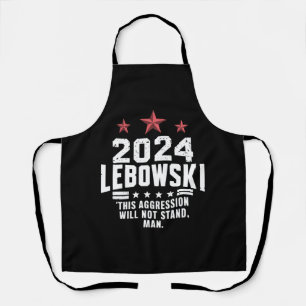 Delantal Voto electoral divertido político Lebowski 2024