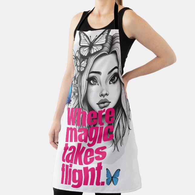 Delantal Vuelo encantado (in situ)