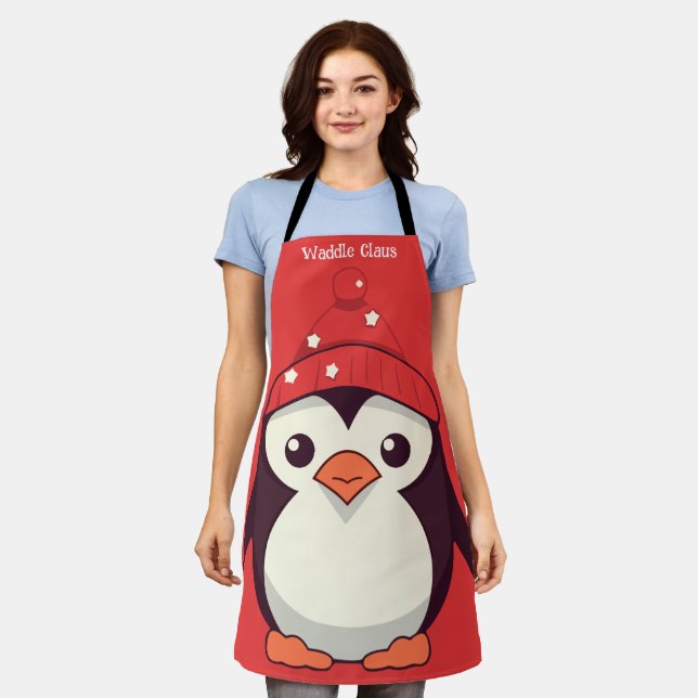 Delantal Waddle Claus (Gastado)