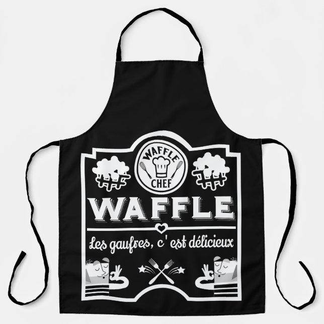 Delantal Waffle Chef (Anverso)