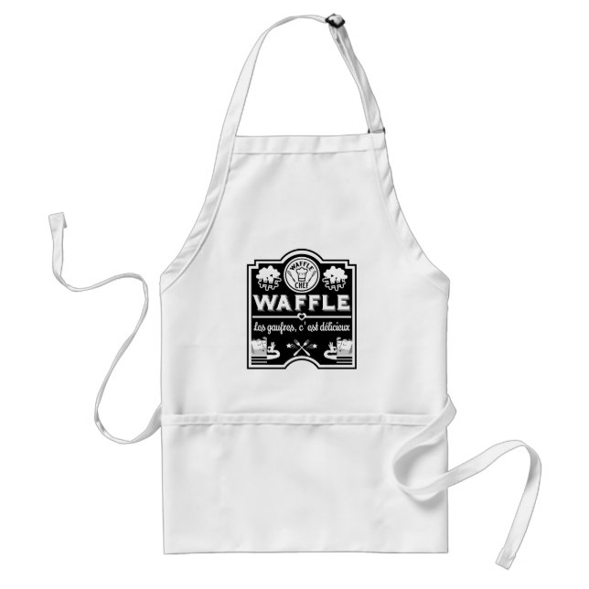 Delantal Waffle Chef (Frente)