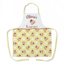 Waffles y crema de panadería personalizada Apron
