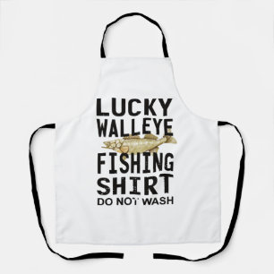 Delantal Walleye Fishing Lover Angler Walleye Fisherman