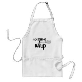 Delantal Watch Me Whip // Funny Baking Pun Cita