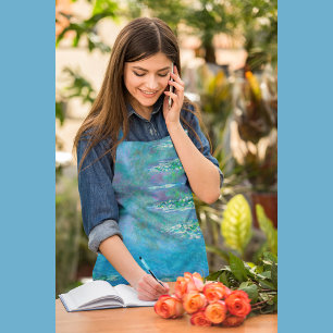 Delantal Water Lilis, Claude Monet