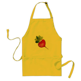 Delantal Watercolor Beet Apron