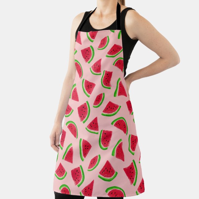 Delantal Watermelon Slice Pattern (in situ)