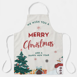 Delantal We Wish You