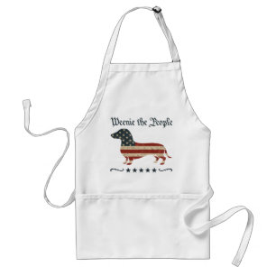 Delantal Weenie El Pueblo Dachshund 4 De Julio