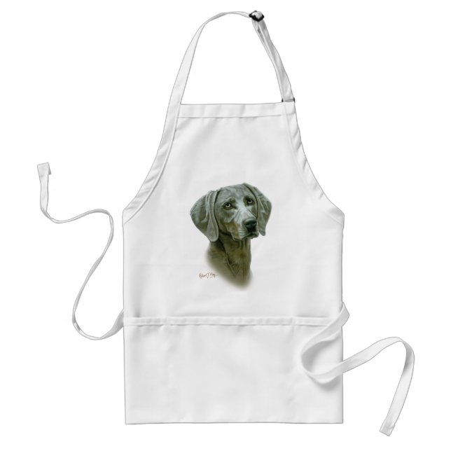 Delantal Weimaraner (Frente)
