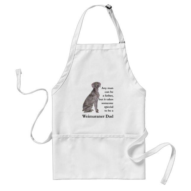 Delantal Weimaraner Dad Apron (Frente)