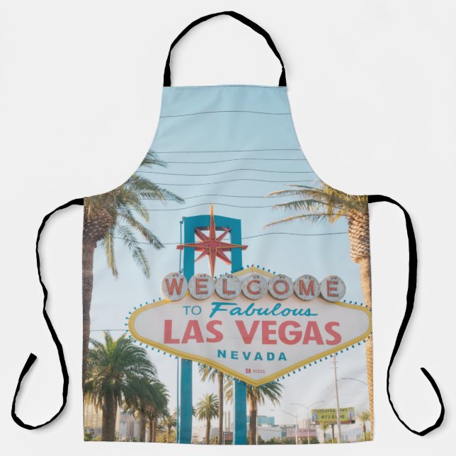 DELANTAL WELCOME TO LAS VEGAS (Anverso)
