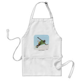 Delantal Wererat Snowboarder Fantasy Art Apron