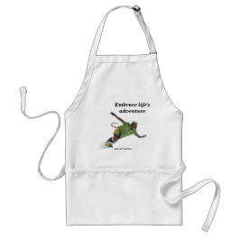 Delantal Wererat Snowboarder Sport Fantasy Art Apron