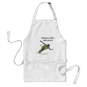 Delantal Wererat Snowboarder Sport Fantasy Art Apron