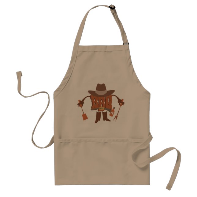 Delantal Western BBQ Apron (Frente)