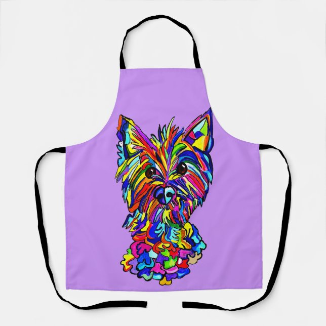 Delantal Westie Love Apron (Anverso)