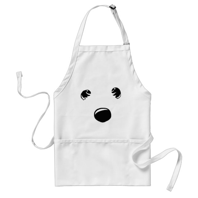 Delantal Westie Terrier Face Apron (Frente)