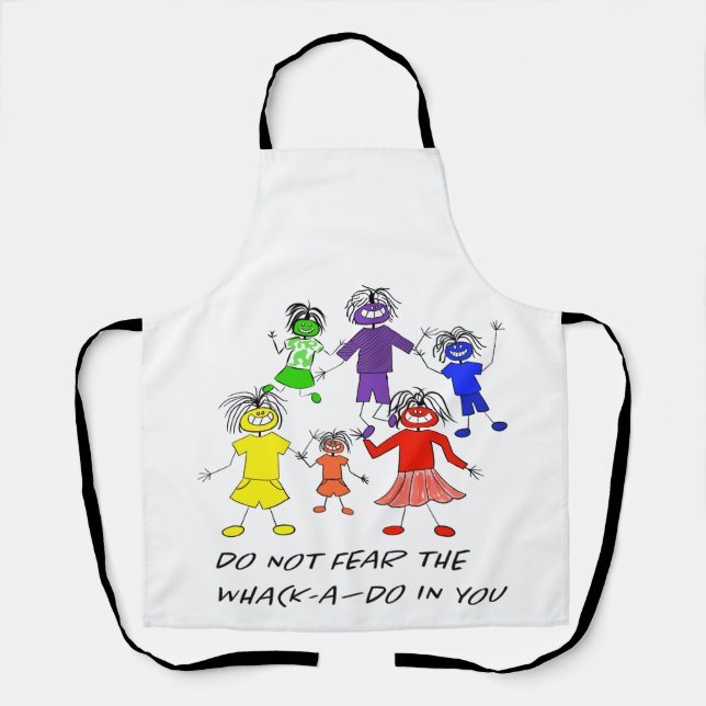 Delantal Whack-A-Do (Anverso)