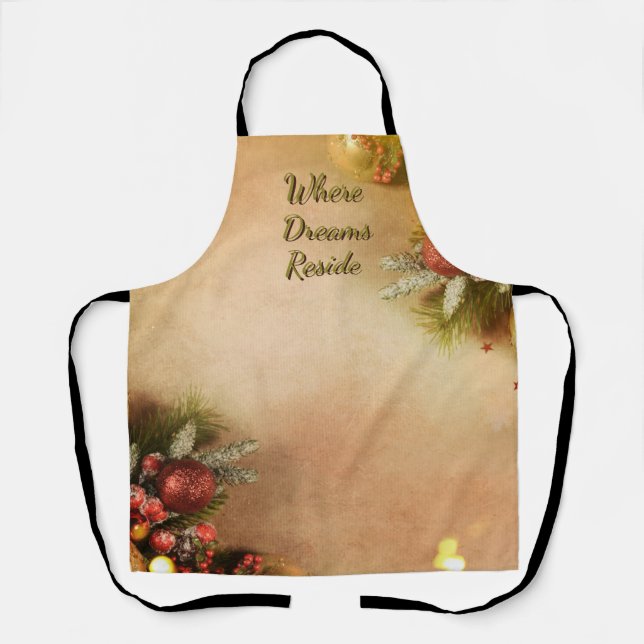Delantal Where Dreams Reside | Cocina Celestial  (Anverso)