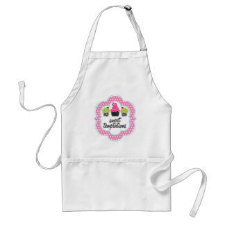 Delantal Whimsical Cupakes Bakery Personalizada