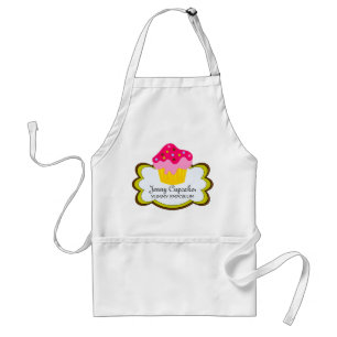 Delantal Whimsical Cupcake Apron personalizado