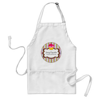 Delantal Whimsical Cupcake Bakery Personalizado Apron