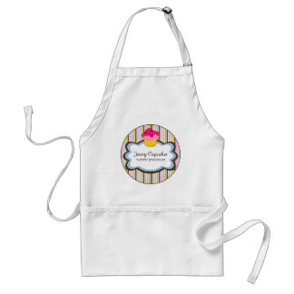 Delantal Whimsical Cupcake Bakery Personalizado Apron