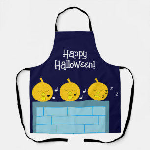Delantal Whimsical Jack-o'-Lanterns: