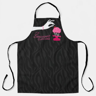 Delantal Whimsical Zebra Cupakes Bakerra