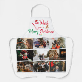 Delantal Whisk usted Feliz Personalizado de Navidad 9 Colla