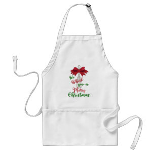 Delantal Whisk You a Merry Christmas