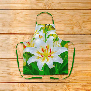 Delantal White Lily