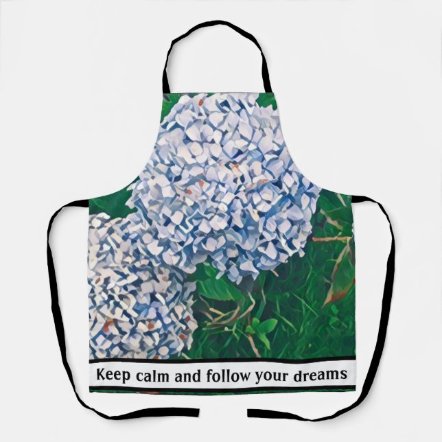 Delantal Wild flower blooming (Anverso)