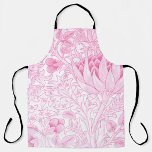 Delantal William Morris Artichoke Pink