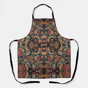 Delantal William Morris Cardo escocés floral vintage