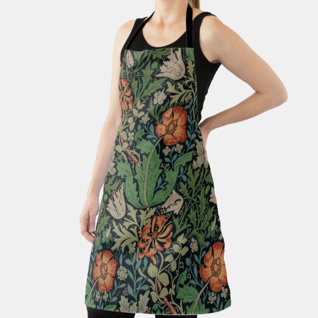 Delantal William Morris Compton Wallpaper Classic (in situ)