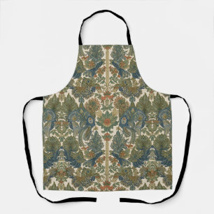 Delantal William Morris El Pavo Real Arte Nuevo Vintage