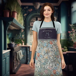 Delantal William Morris Strawberry Thief Apron